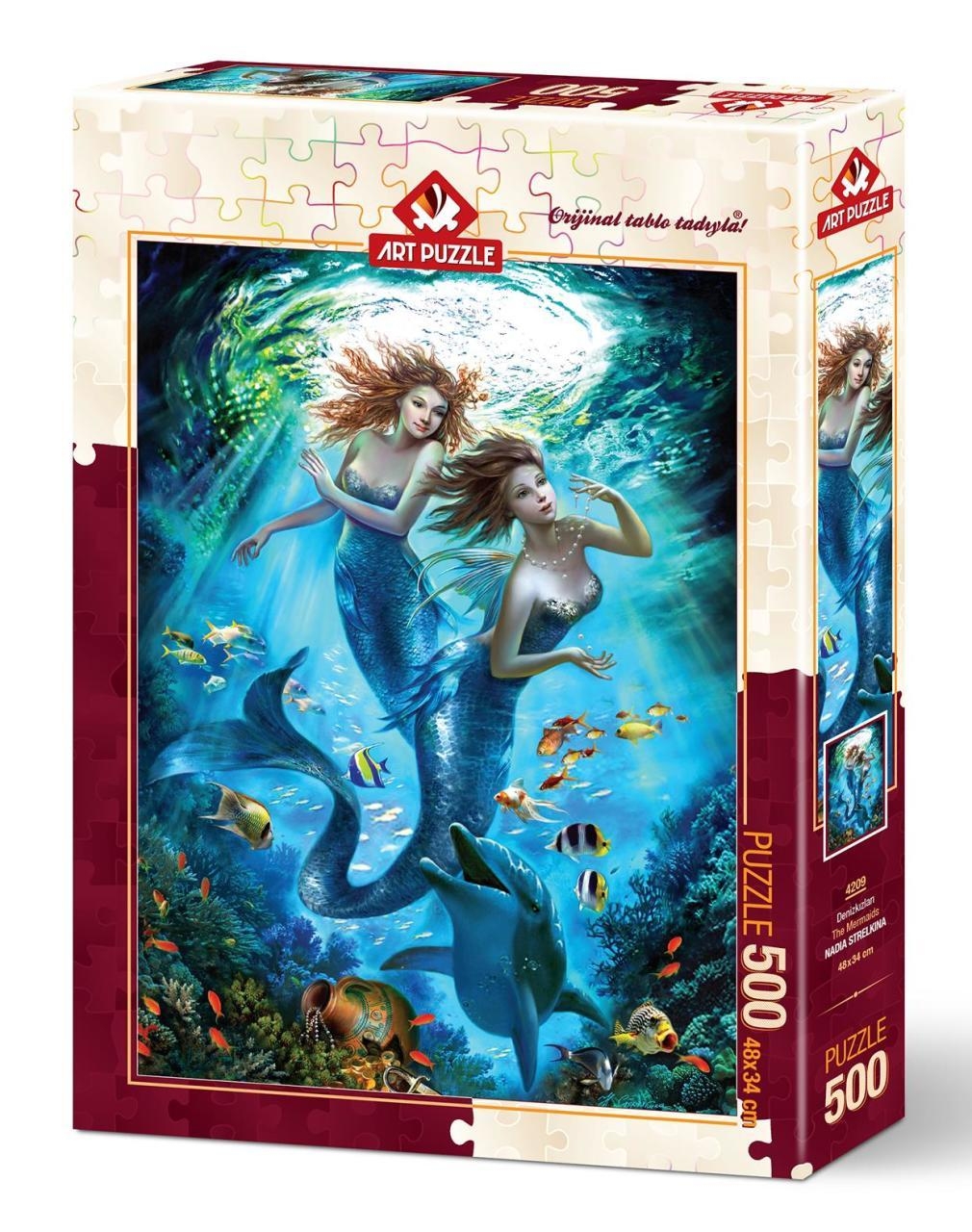 Art Puzzle - Jigsaw puzzle Mermaids - 500 pieces - Art-Puzzle-4209 ...
