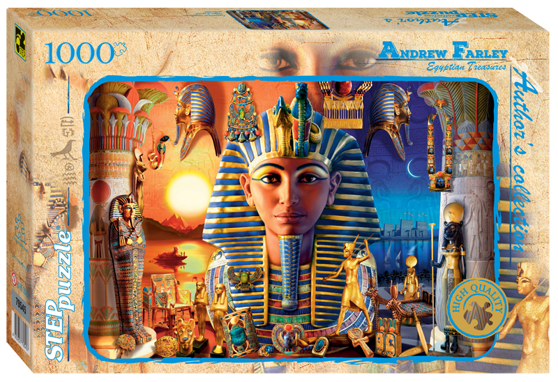 Step Puzzle - Jigsaw puzzle Egyptian Treasures - 1000 pieces - Step ...