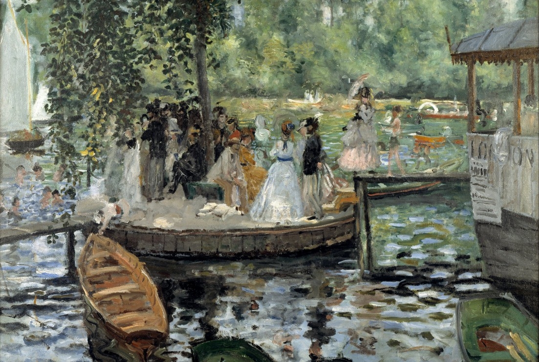 Auguste Renoir: La Grenouillère, 1869