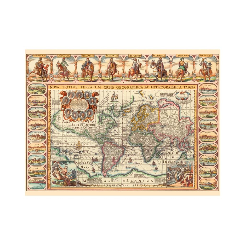 Historical Map Of The World