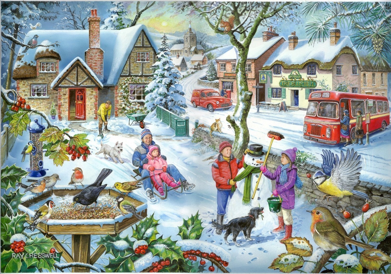 Snow Hop Find the Differences No.3 - In The Snow - HOP - House of Puzzles…