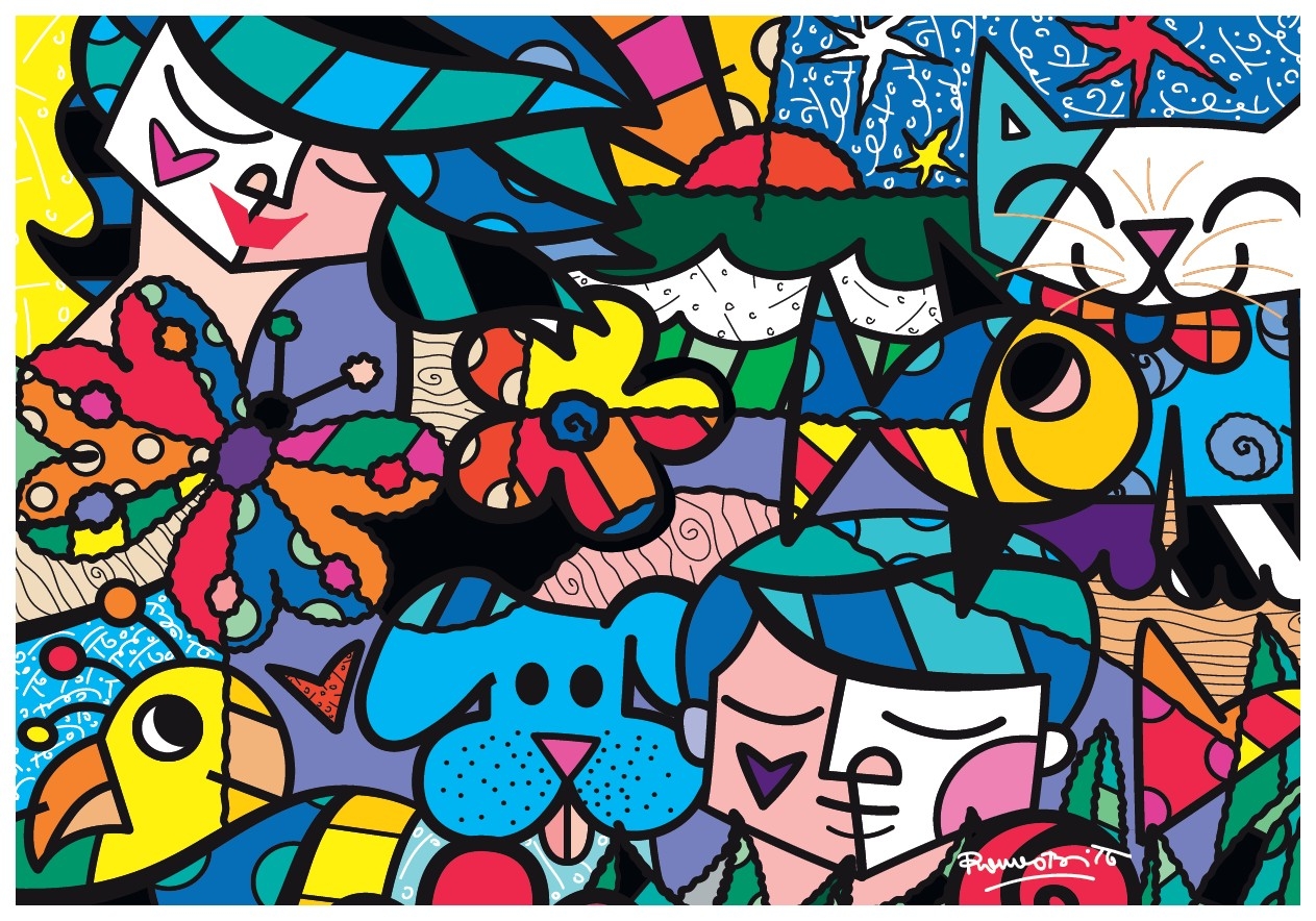 Romero Britto - Britto Garden