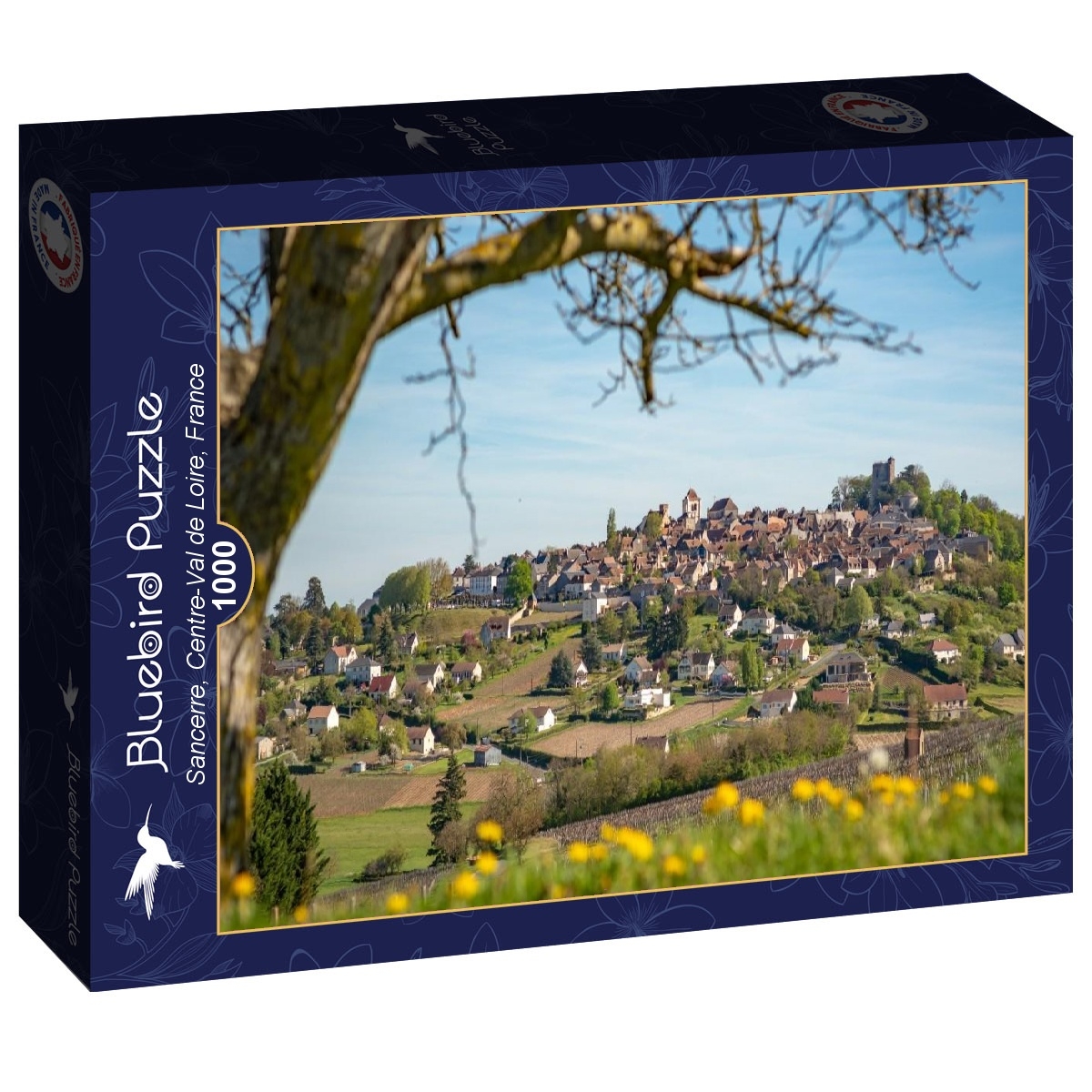 Bluebird Puzzle - Jigsaw puzzle Sancerre, Centre-Val de Loire, France ...