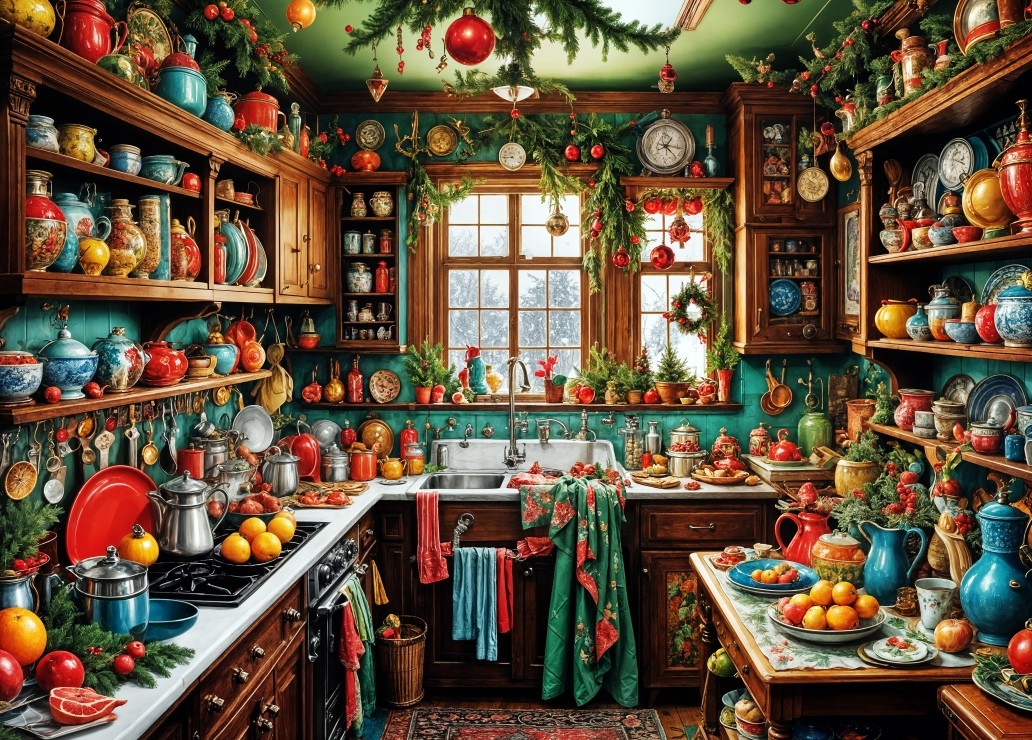 Country Kitchen Christmas