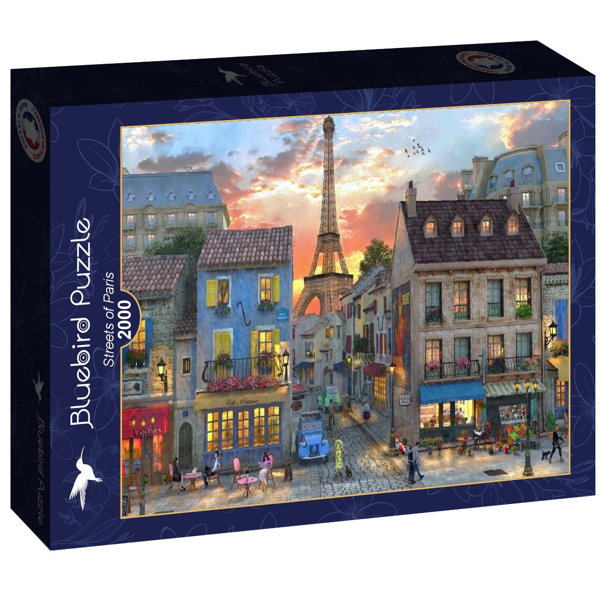 Streets of Paris - Bluebird Puzzle - 2000 pieces | jigsawpuzzle.…