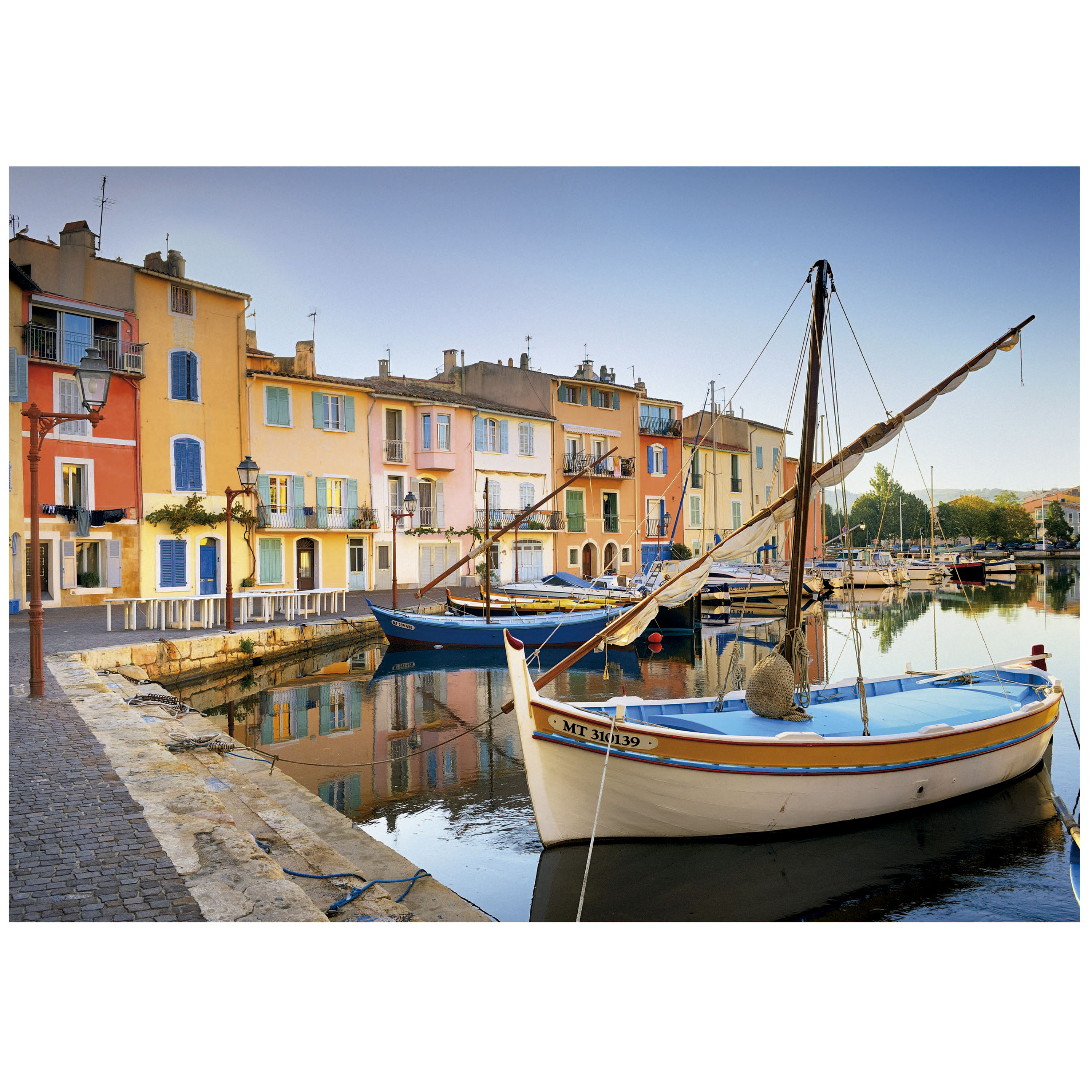Harbour In Martigues. Provence