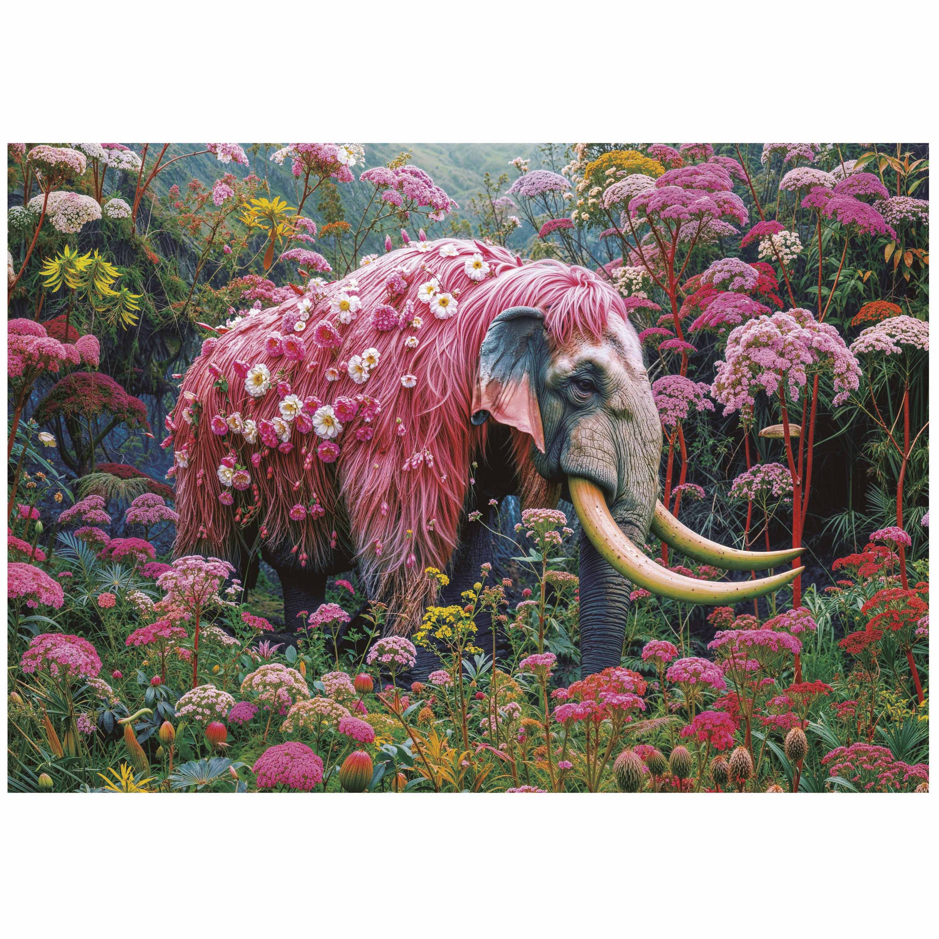 Floral Elephant