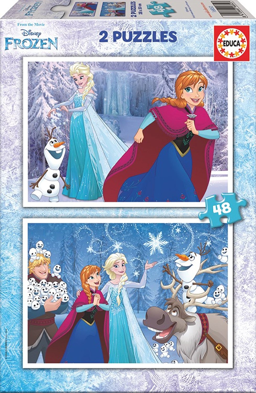 2 Jigsaw Puzzles - Frozen