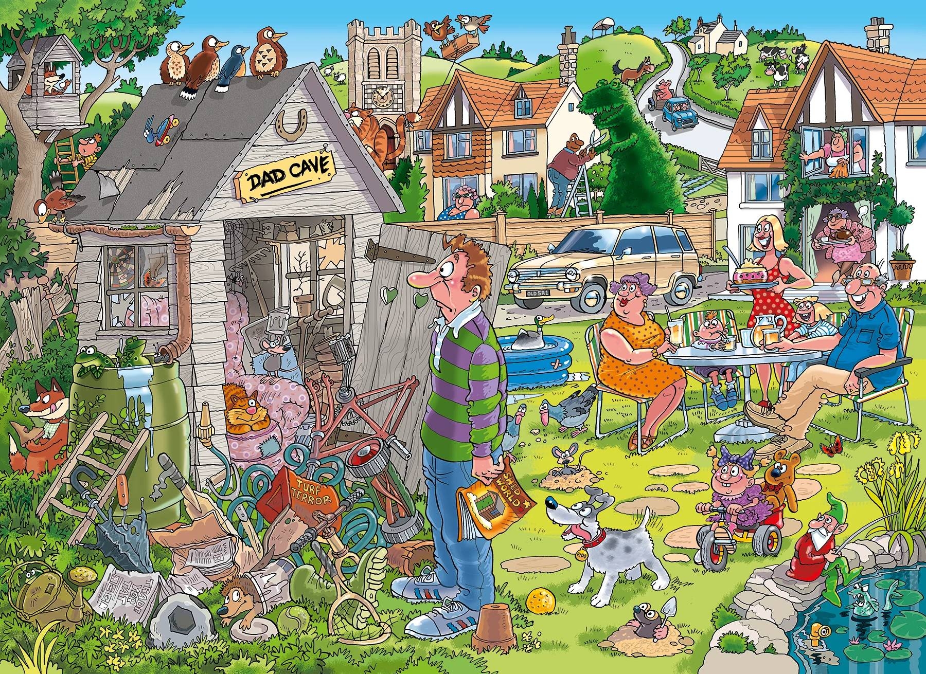 Wasgij Destiny 28 - Dad Cave !