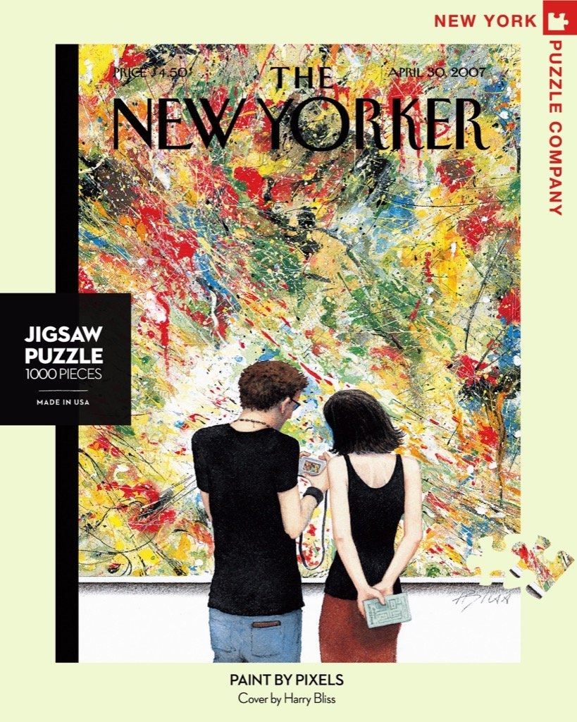 Paint by Pixels - New York Puzzle Company - 1000 pieces | jigsaw…
