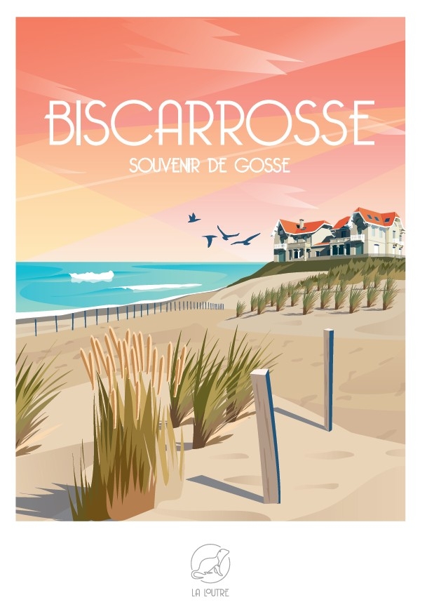 BISCAROSSE Souvenir de Gosse