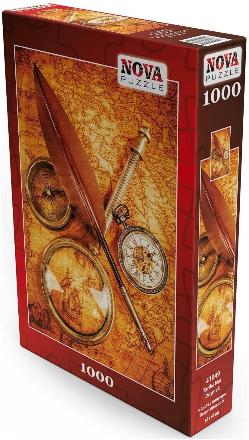 Novus Puzzle Ruler Nova Puzzle - Jigsaw puzzle Ancient Adventures - 1000 pieces - Nova ...