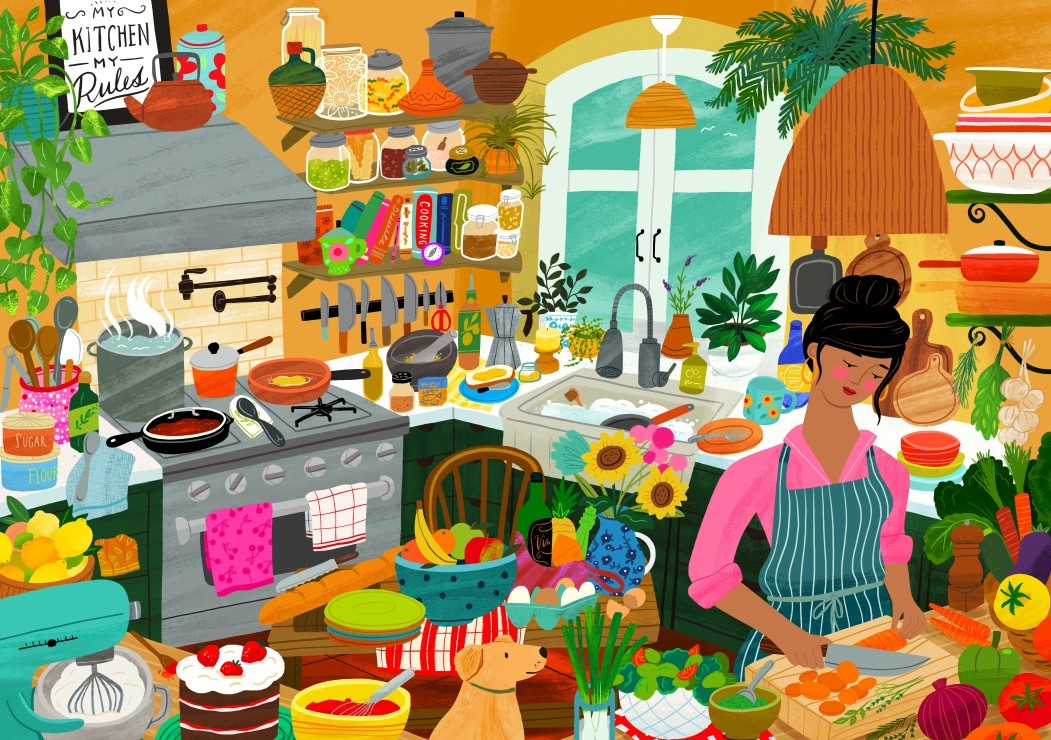 My Happy Place is in the Kitchen