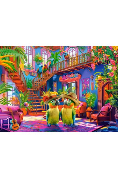 Parrots in Paradise