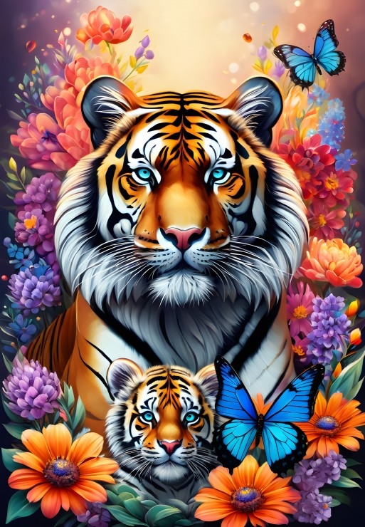 Tigers - Maternal Love Collection