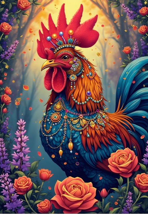 The Secret Garden of the Rooster