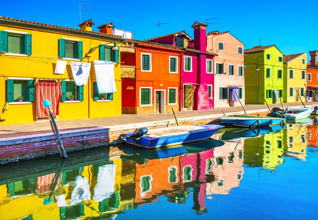 A Break in Burano, Italy