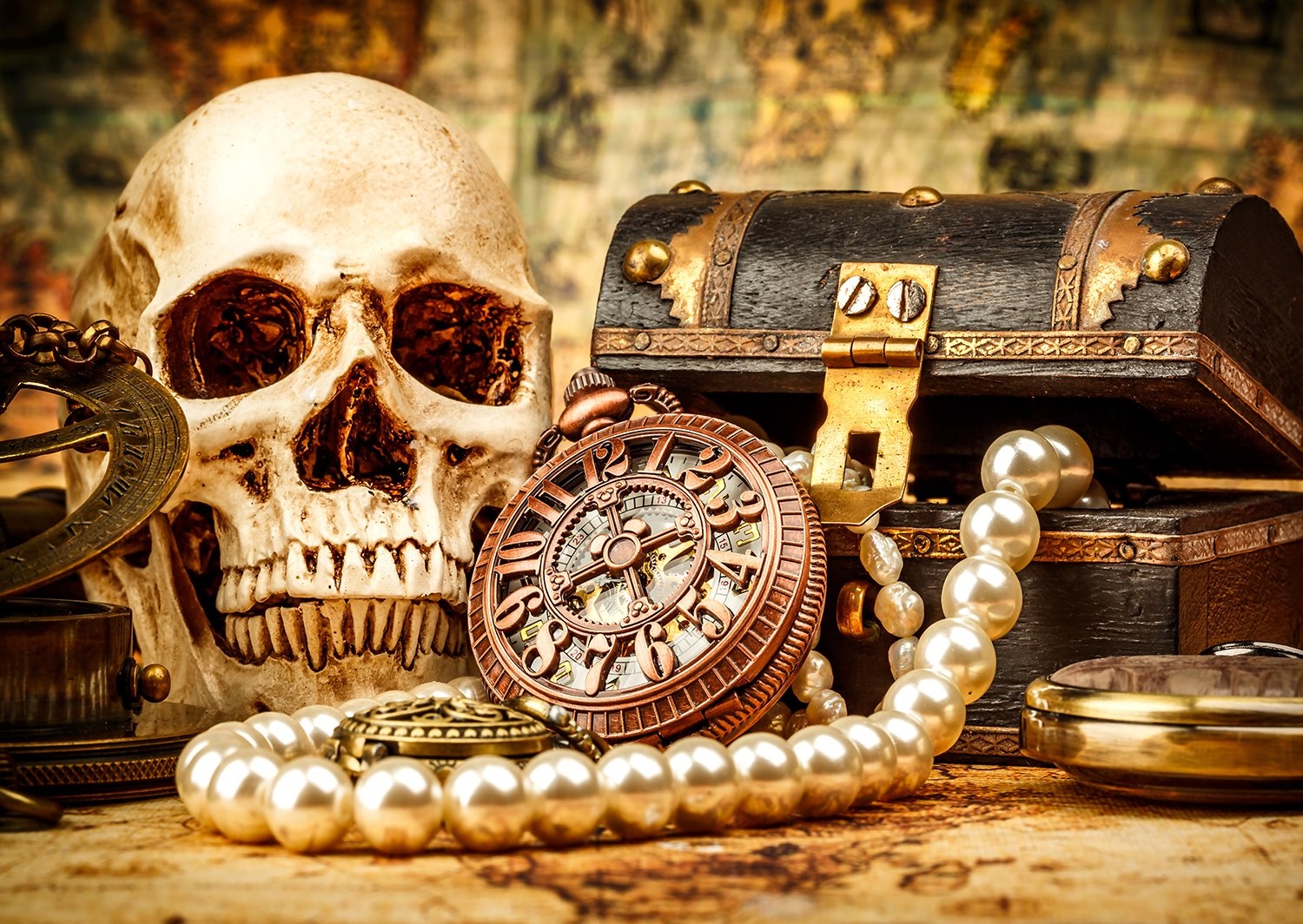 Pirates Captain's Desk