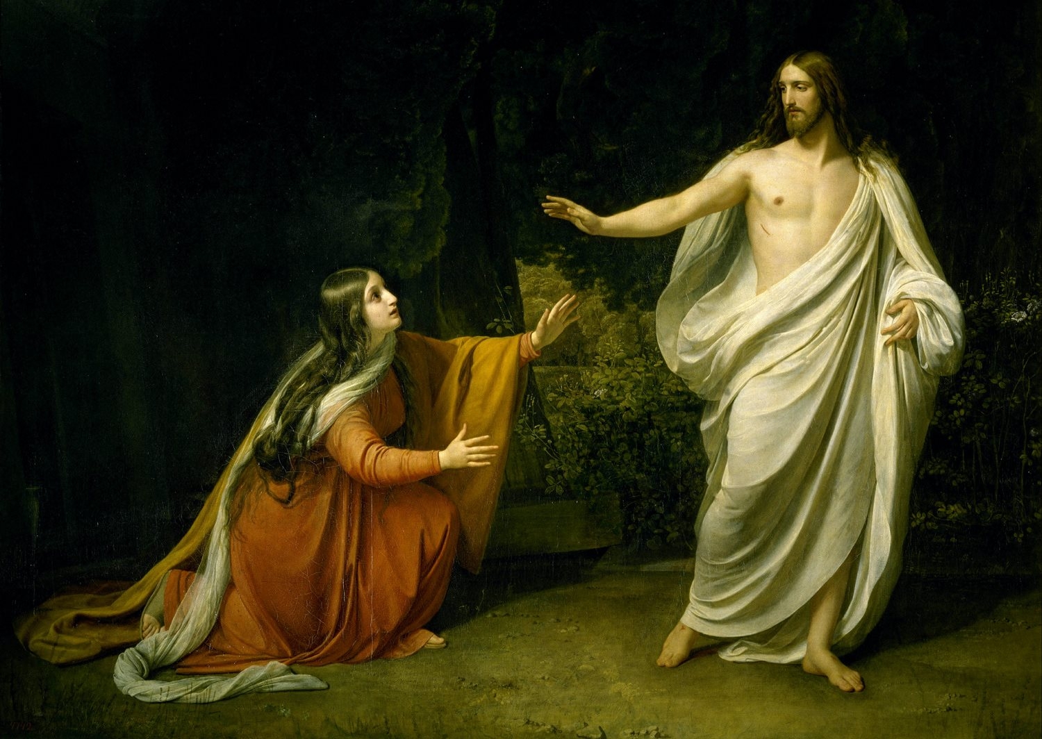 Alexander Ivanov: Christ's Appearance to Mary Magdalene after the Resurrection