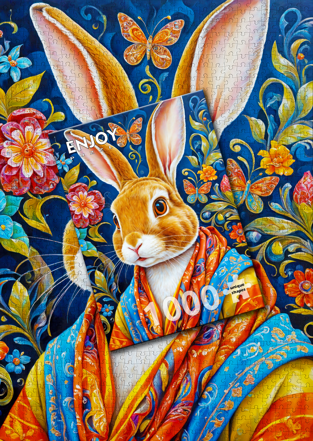 Cool Rabbit - Enjoy Puzzle - 1000 pieces | jigsawpuzzle.co.uk