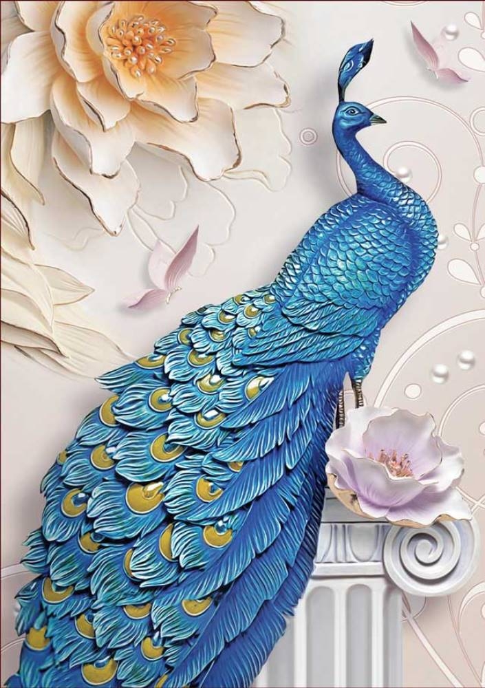 Blue Peacock