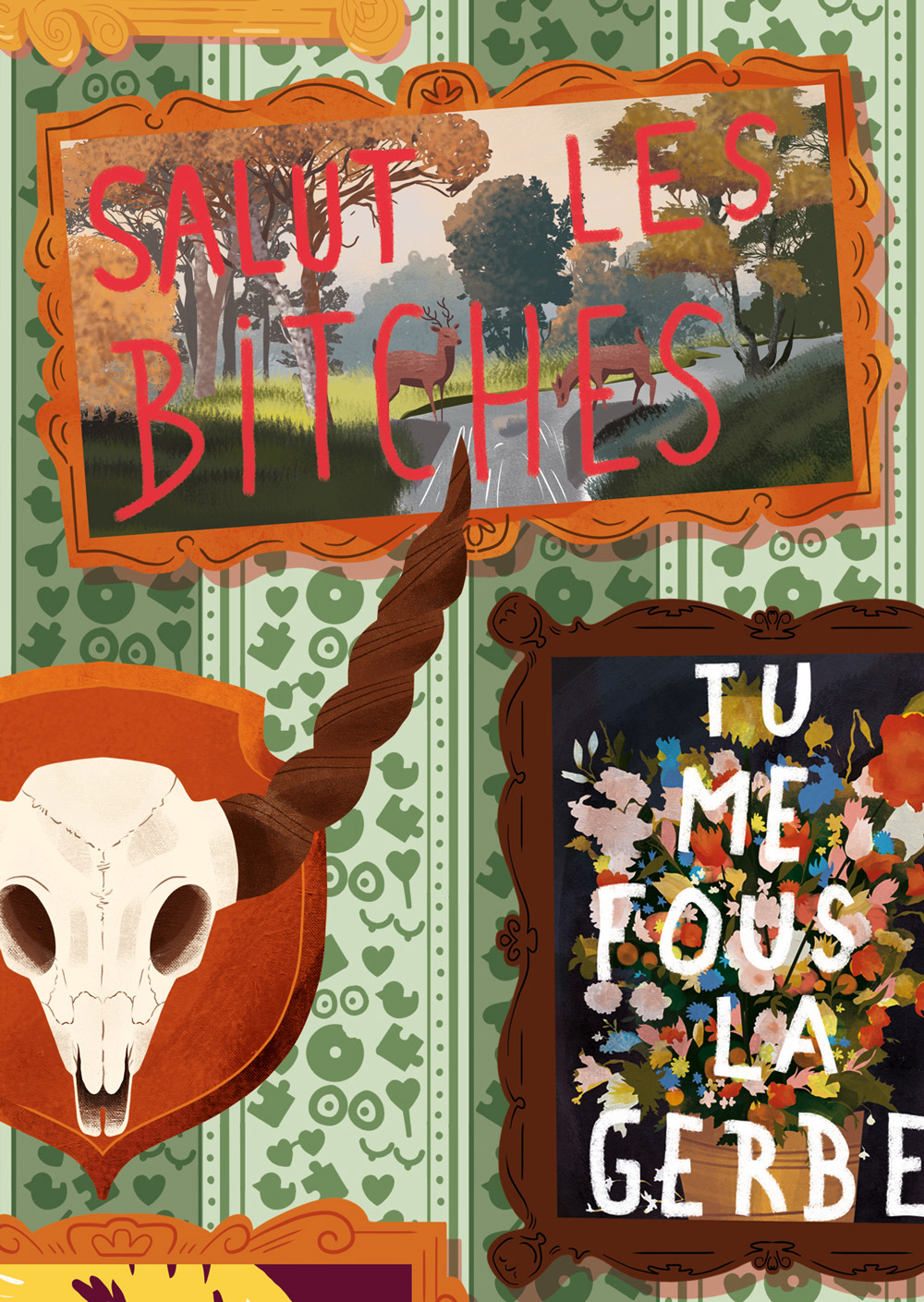 Puzzle Mini 99 pieces - Bitches