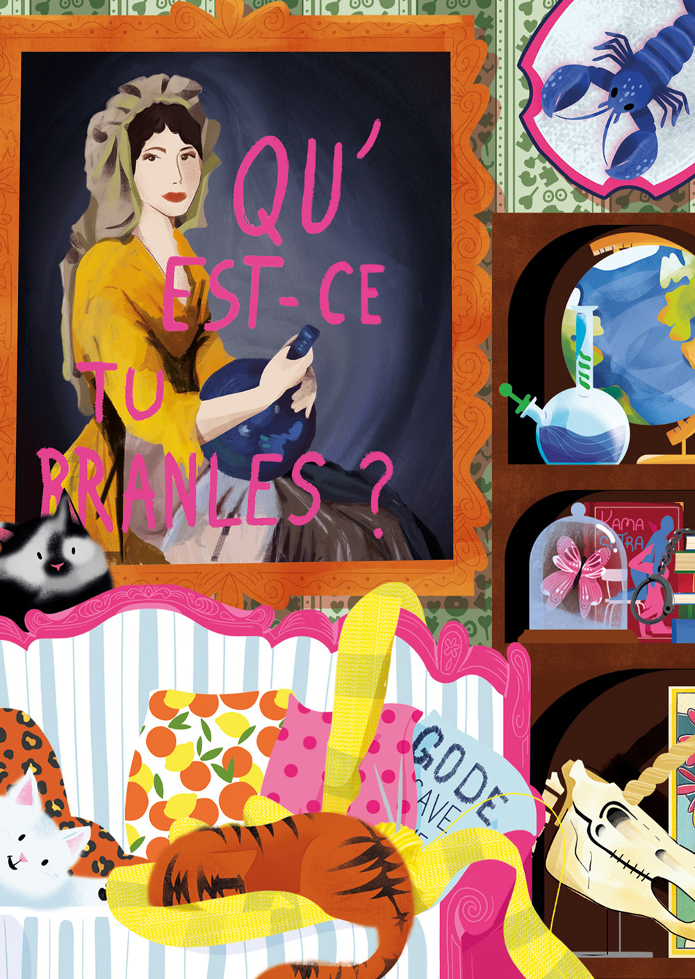 Puzzle Mini 99 pieces - Dame Jeanne