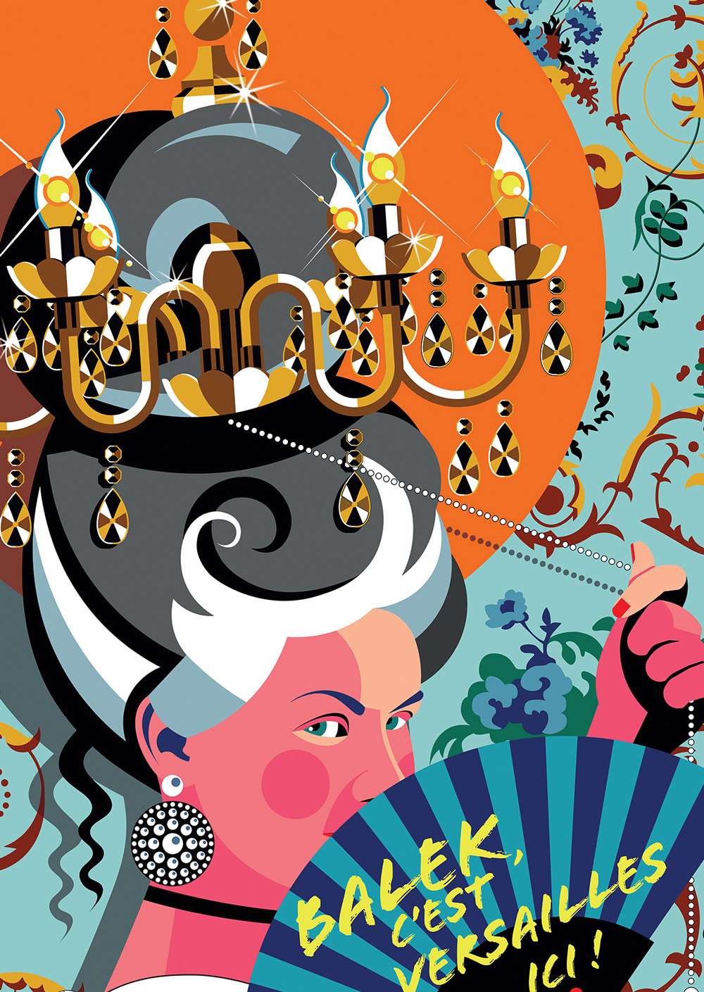 Puzzle Mini 99 pieces - Balek, c'est Versailles ici