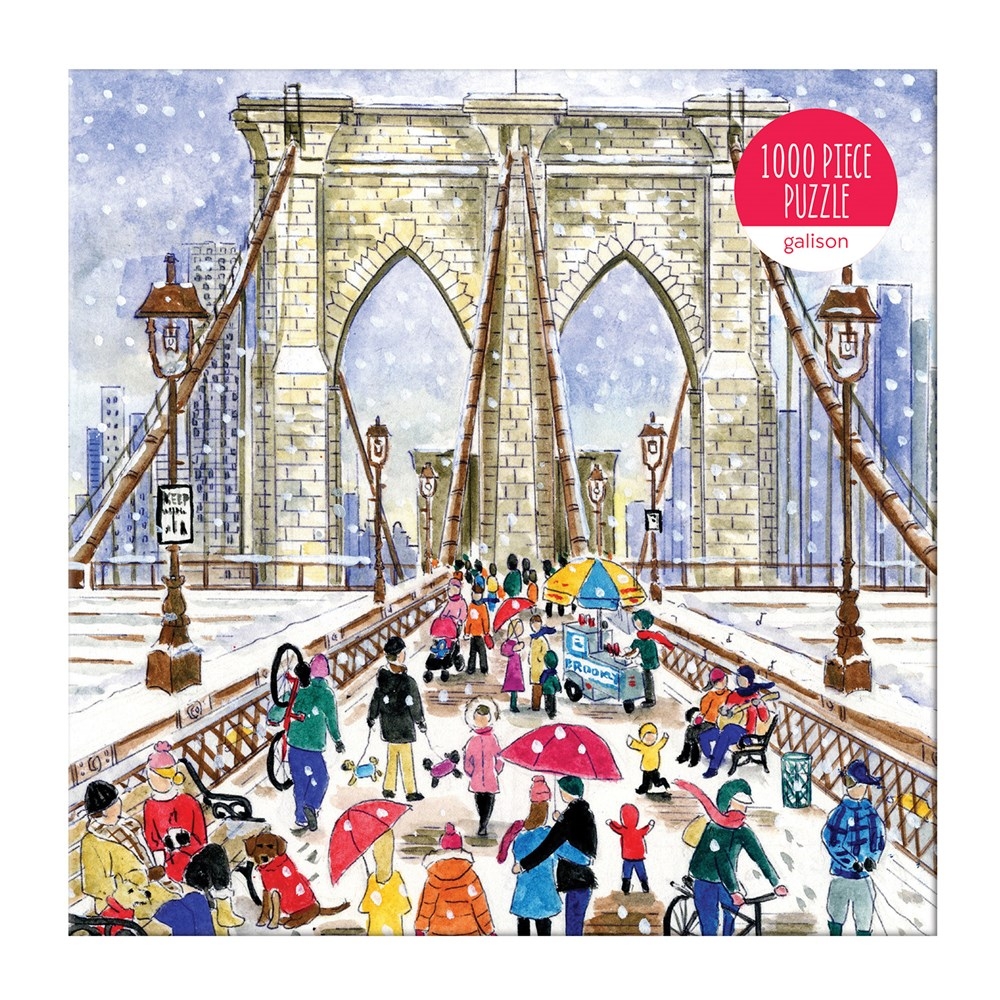 Brooklyn Bridge - 1000 Piece Puzzle in a Square Box