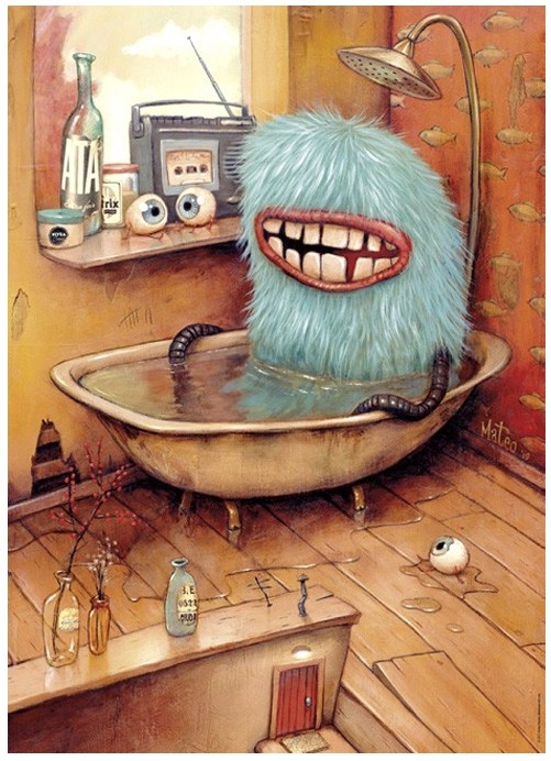 Zozoville Mateo Dineen: bathtub