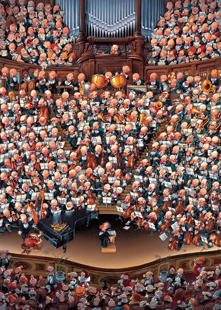 Jigsaw Puzzle - 2000 Pieces - Wolf : Orchestra