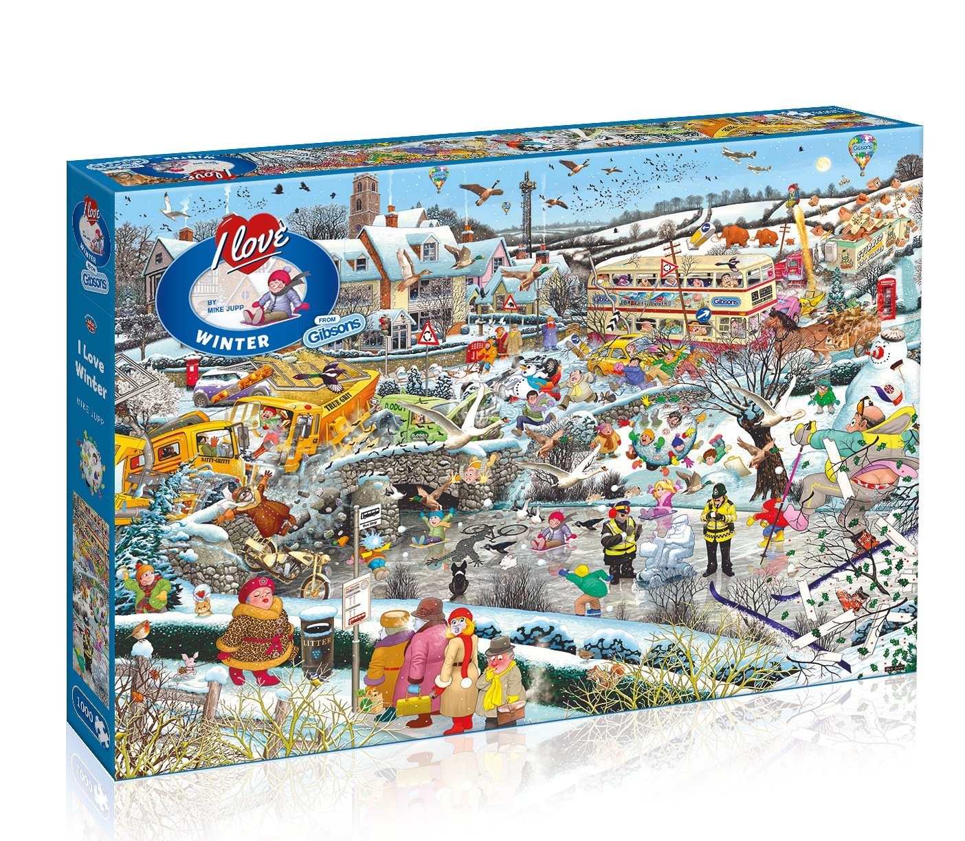 I Love Winter - Gibsons - 1000 pieces | jigsawpuzzle.co.uk
