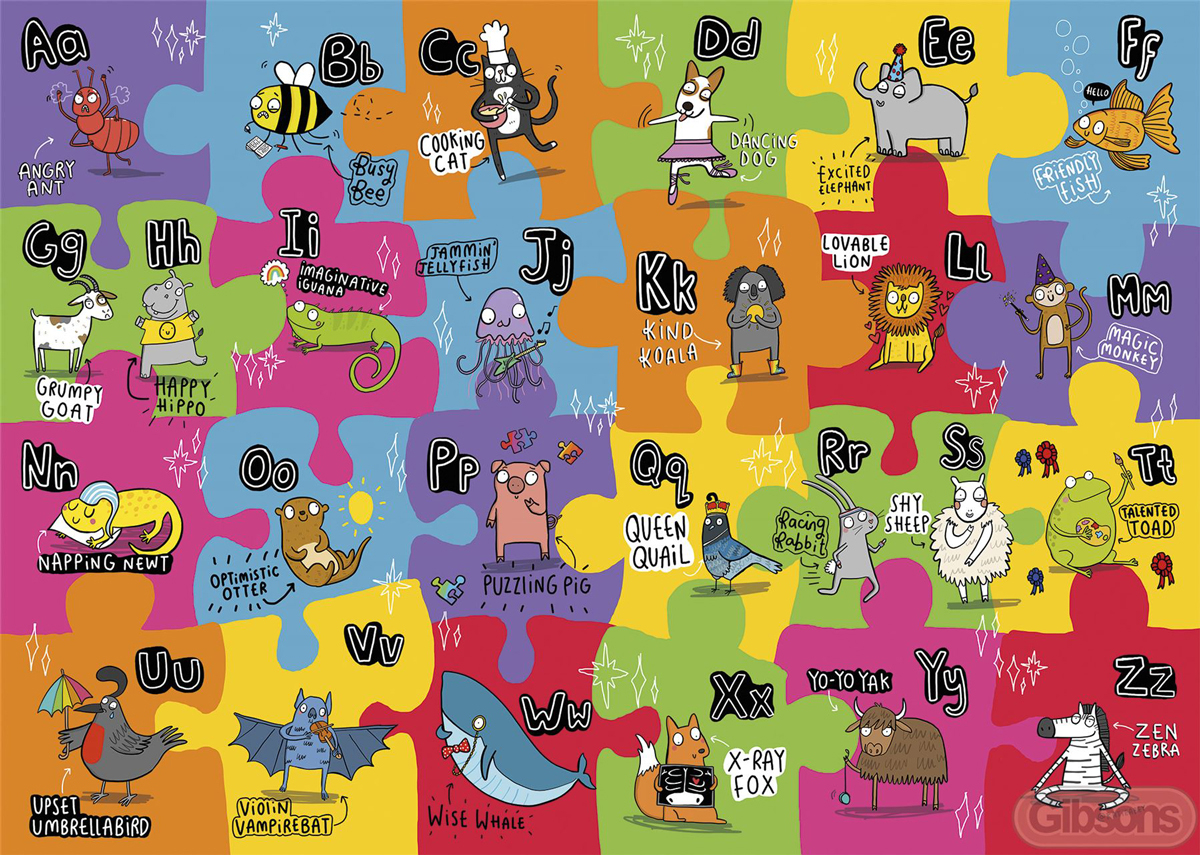 XXL Pieces - The Unusual Alphabet