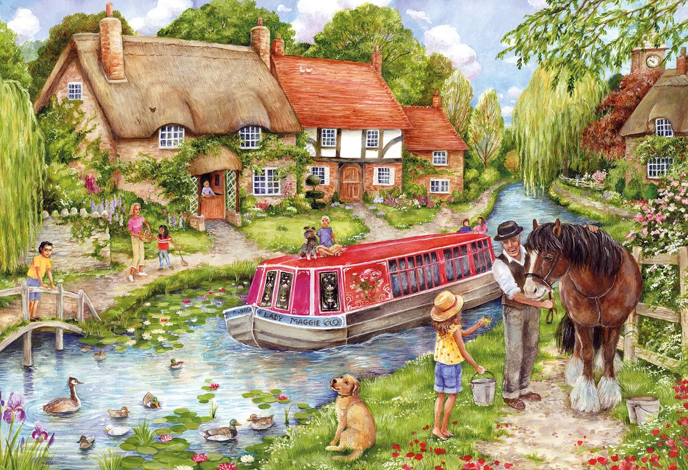 Drifting Downstream - Gibsons - 500 pieces | jigsawpuzzle.co.uk