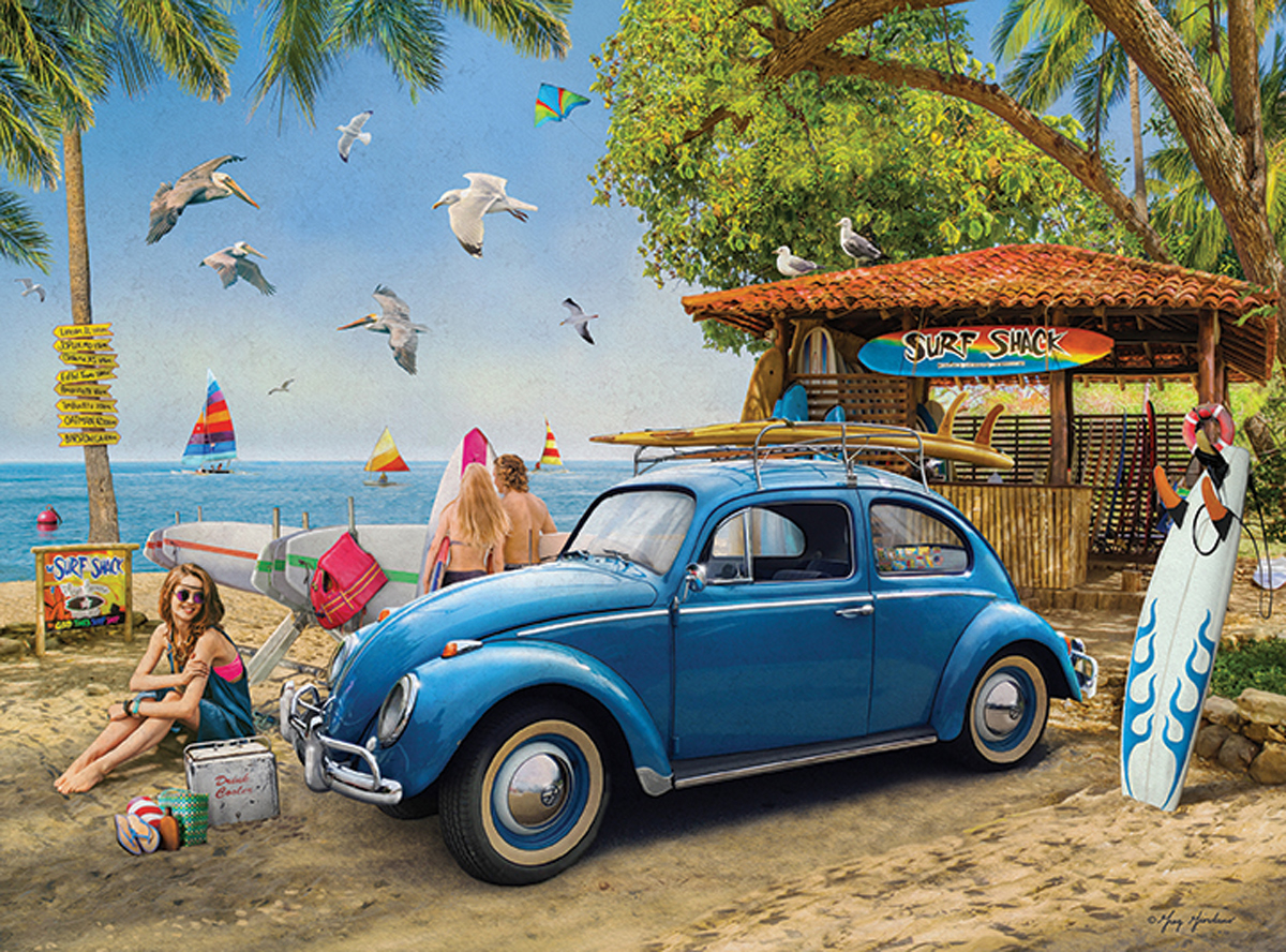 VW Beetle Surf Shack