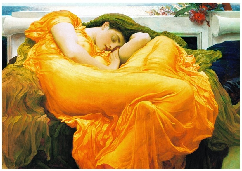 Jigsaw Puzzle - 1000 Pieces - Frederick Lord Leighton : Flaming June