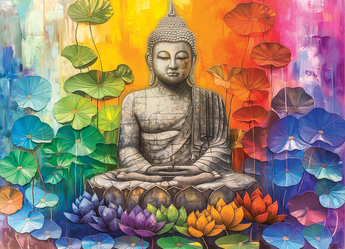 Colorful Buddha