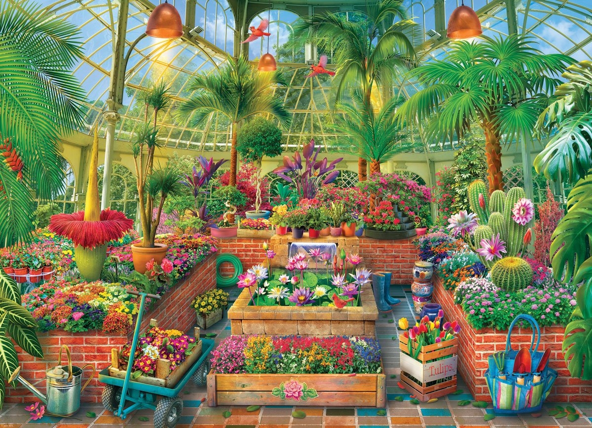 Greenhouse Garden by Eduard
