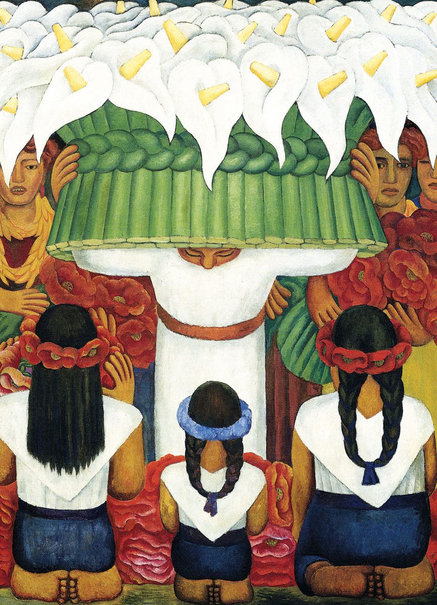 Diego Rivera - Flower Festival