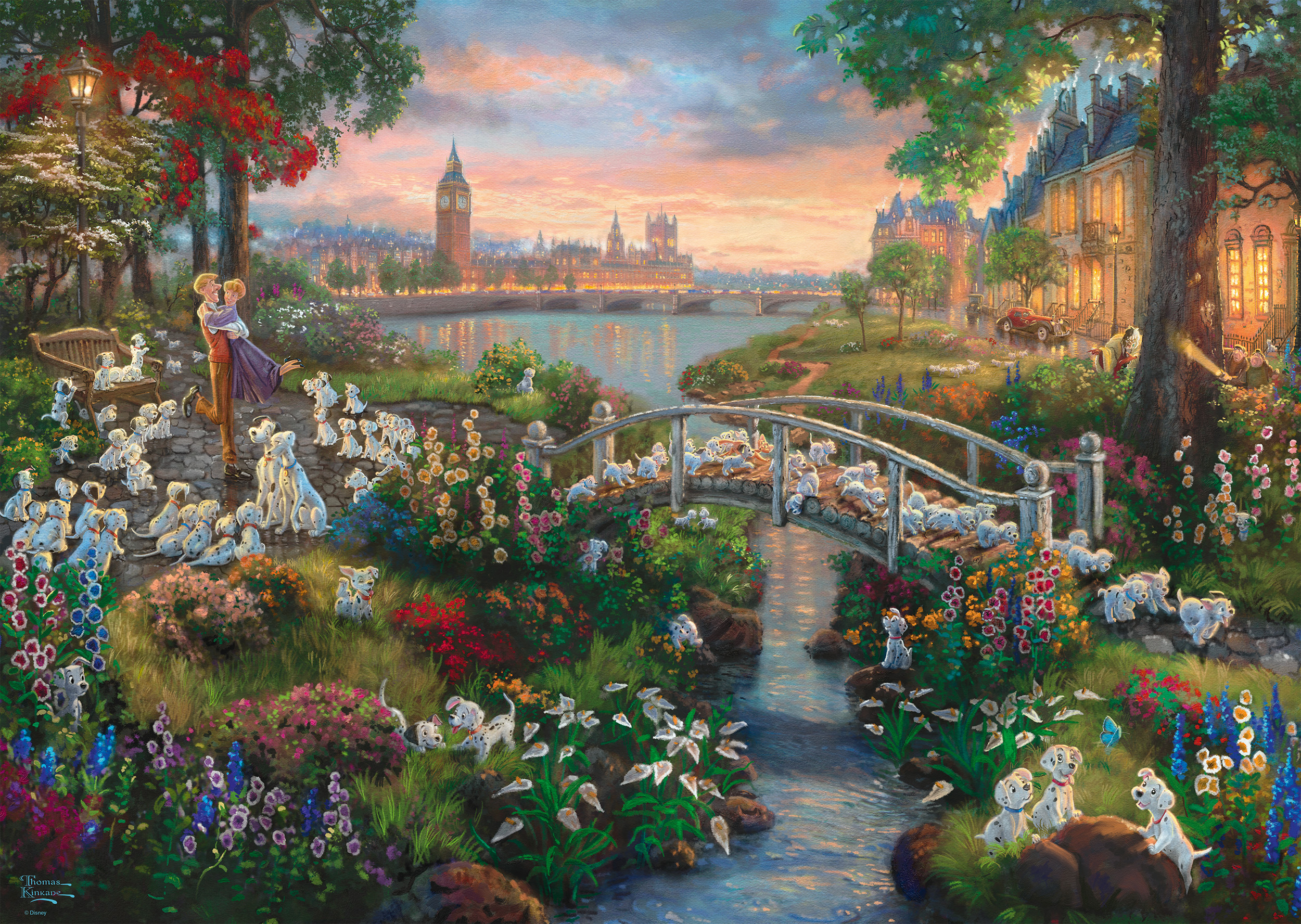 Thomas Kinkade, Disney, 101 Dalmatians