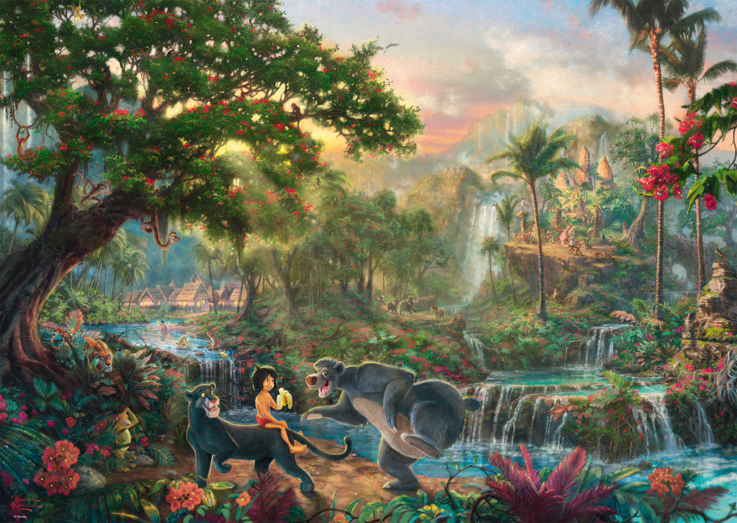 Thomas Kinkade - The Jungle Book