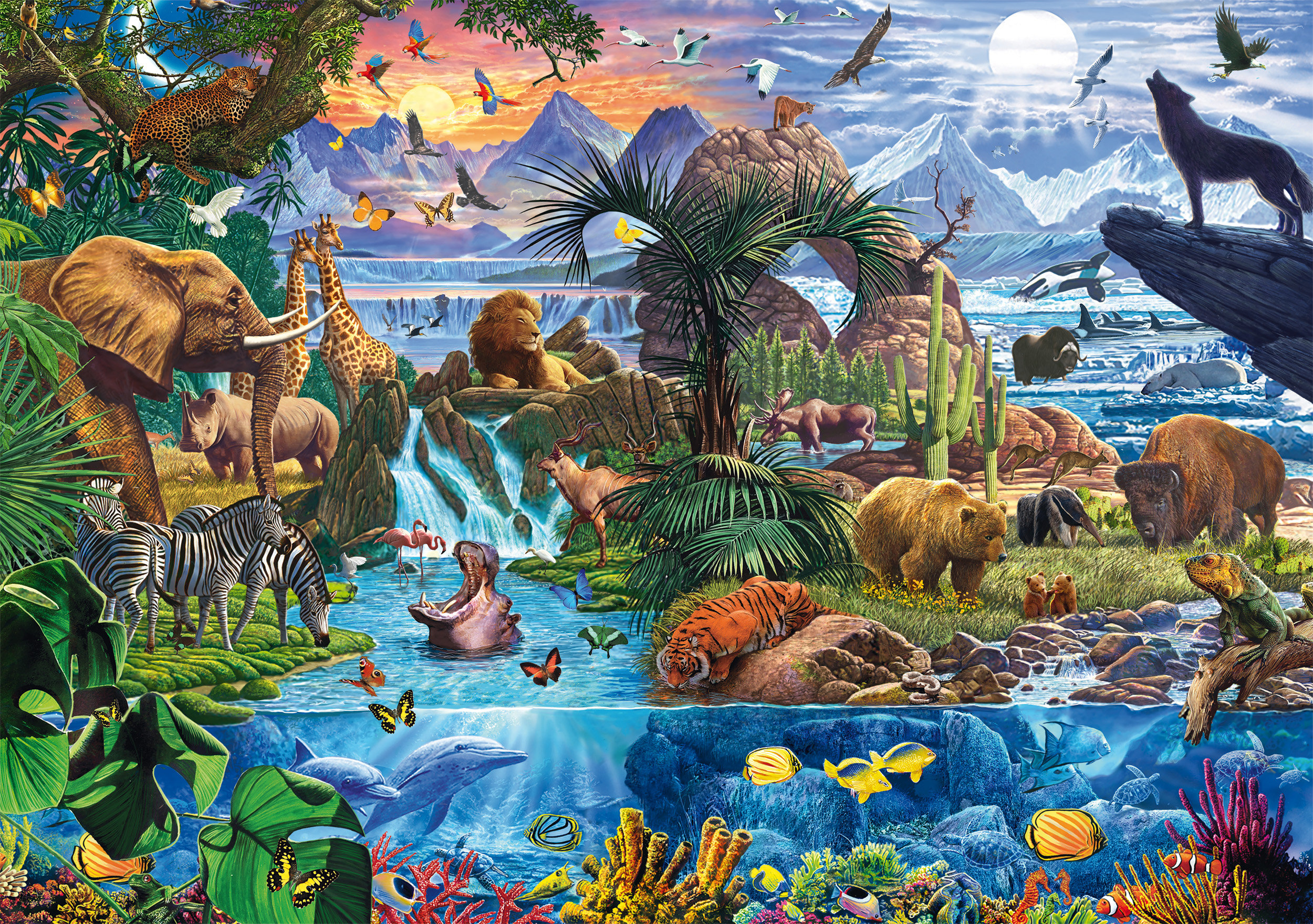 Panorama of the Animal World