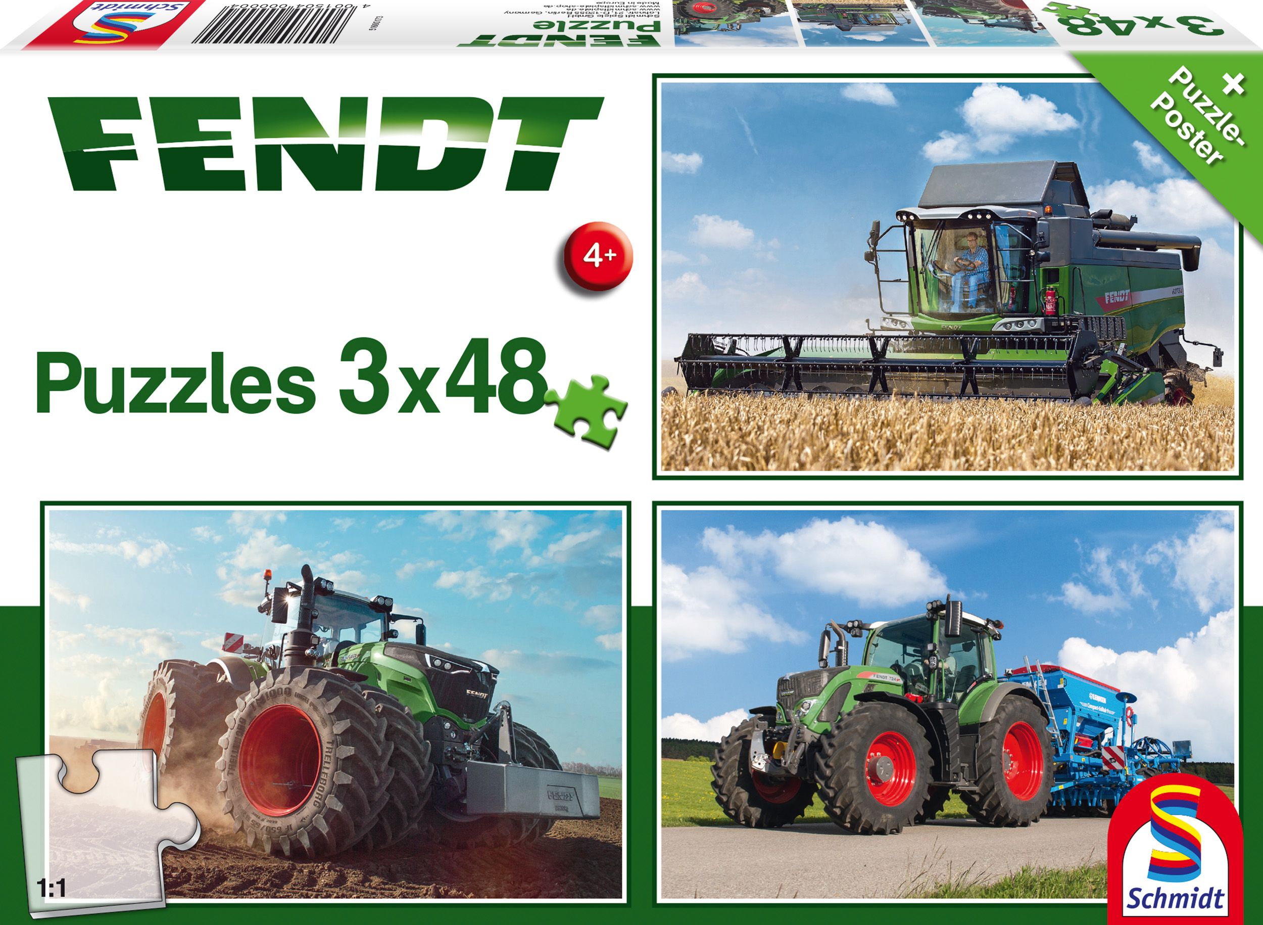 Fendt 1050 Vario / 724 Vario / 6275L, 3x48 Pieces