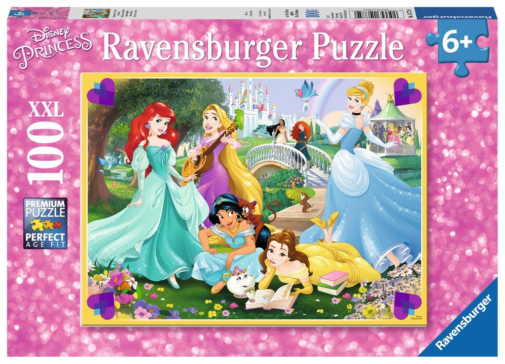 Puzzle XXL Pieces - Disney Princess - 100 pièces - Ravensburger-10775