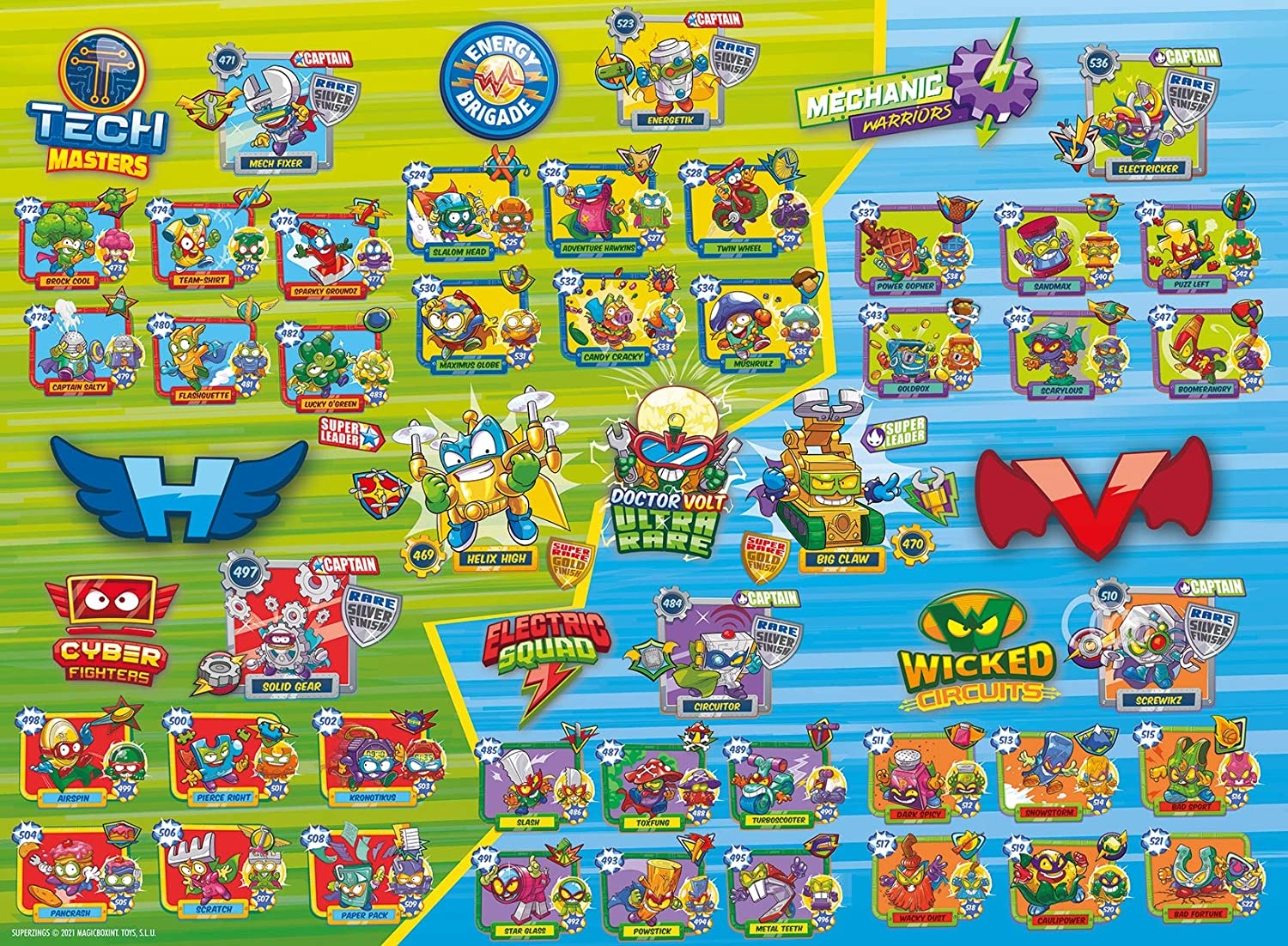 XXL Pieces - Super Zings B