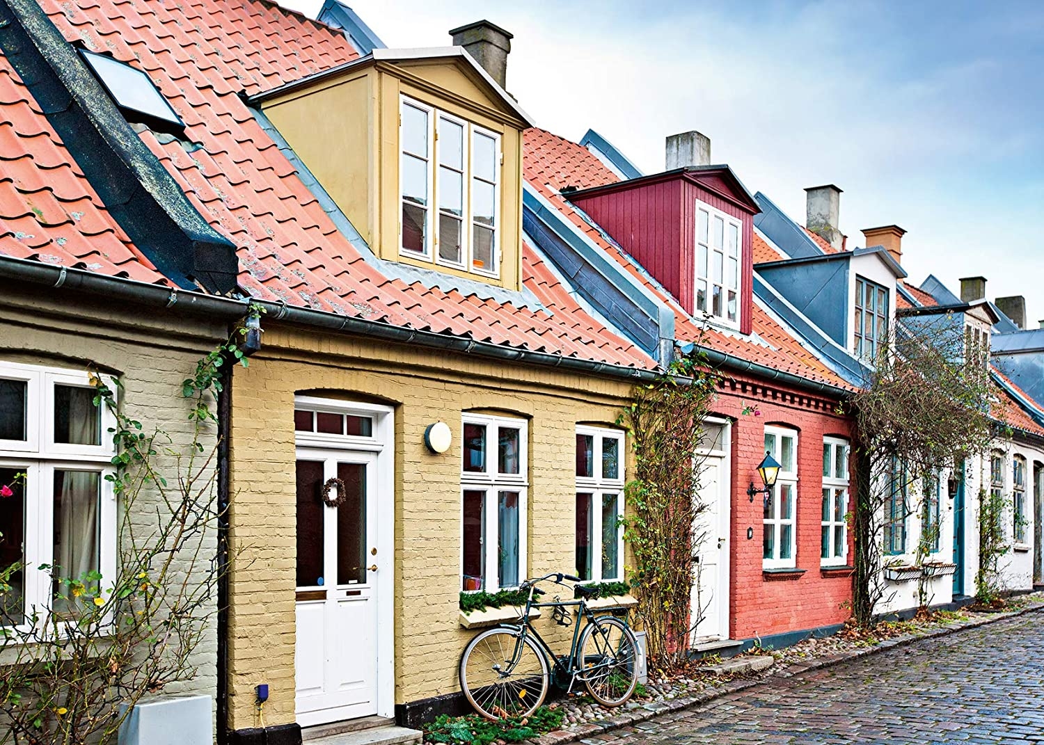 Houses in Aarhus, Denmark