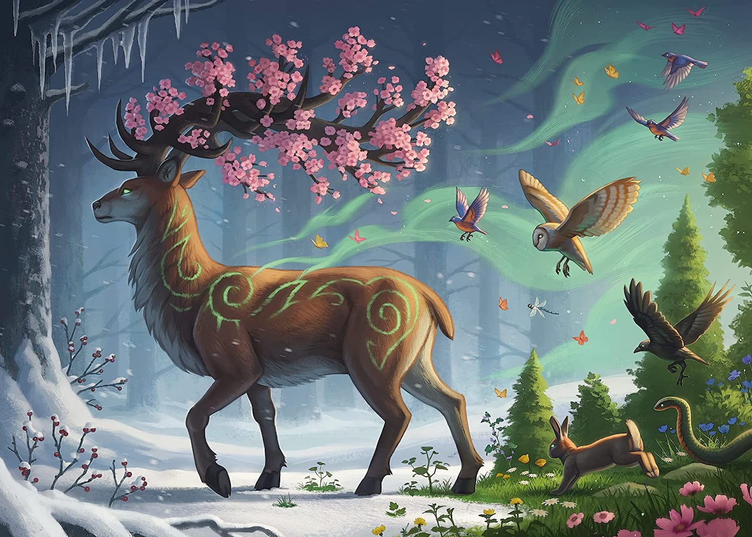 The Deer as a Herald of Spring