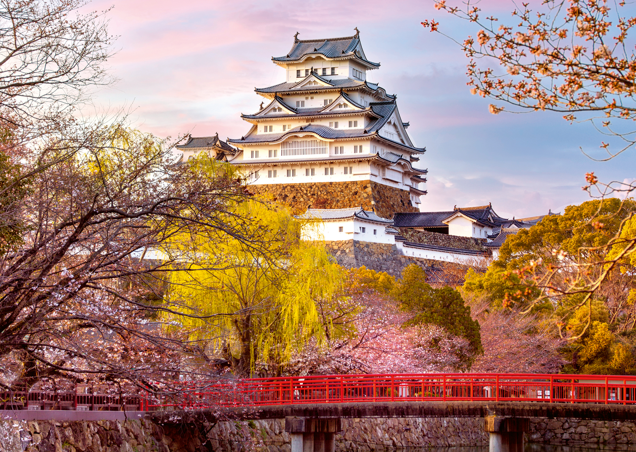 Himeji Castle - Japan - Puzzle Highlights - Castles