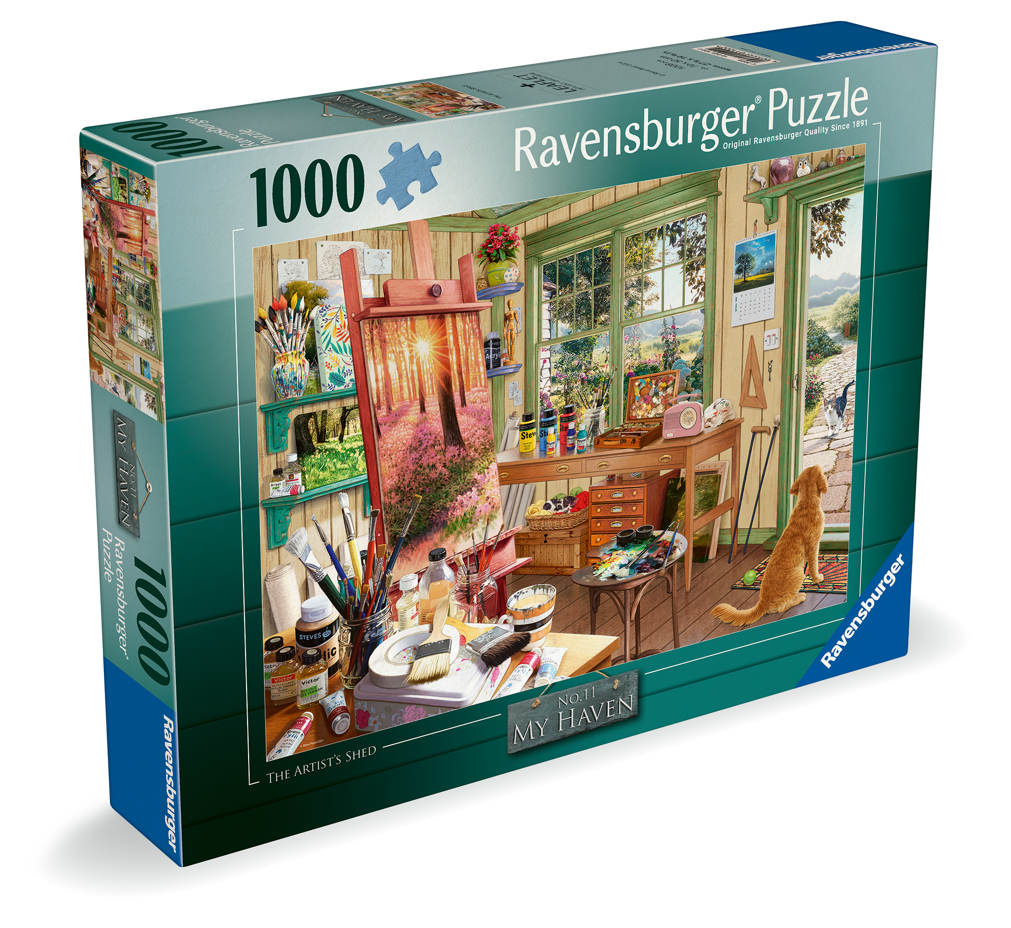Ravensburger Life On The Road Puzzle 1000 Pièces - Illustration Fantastique, 70x50 Cm