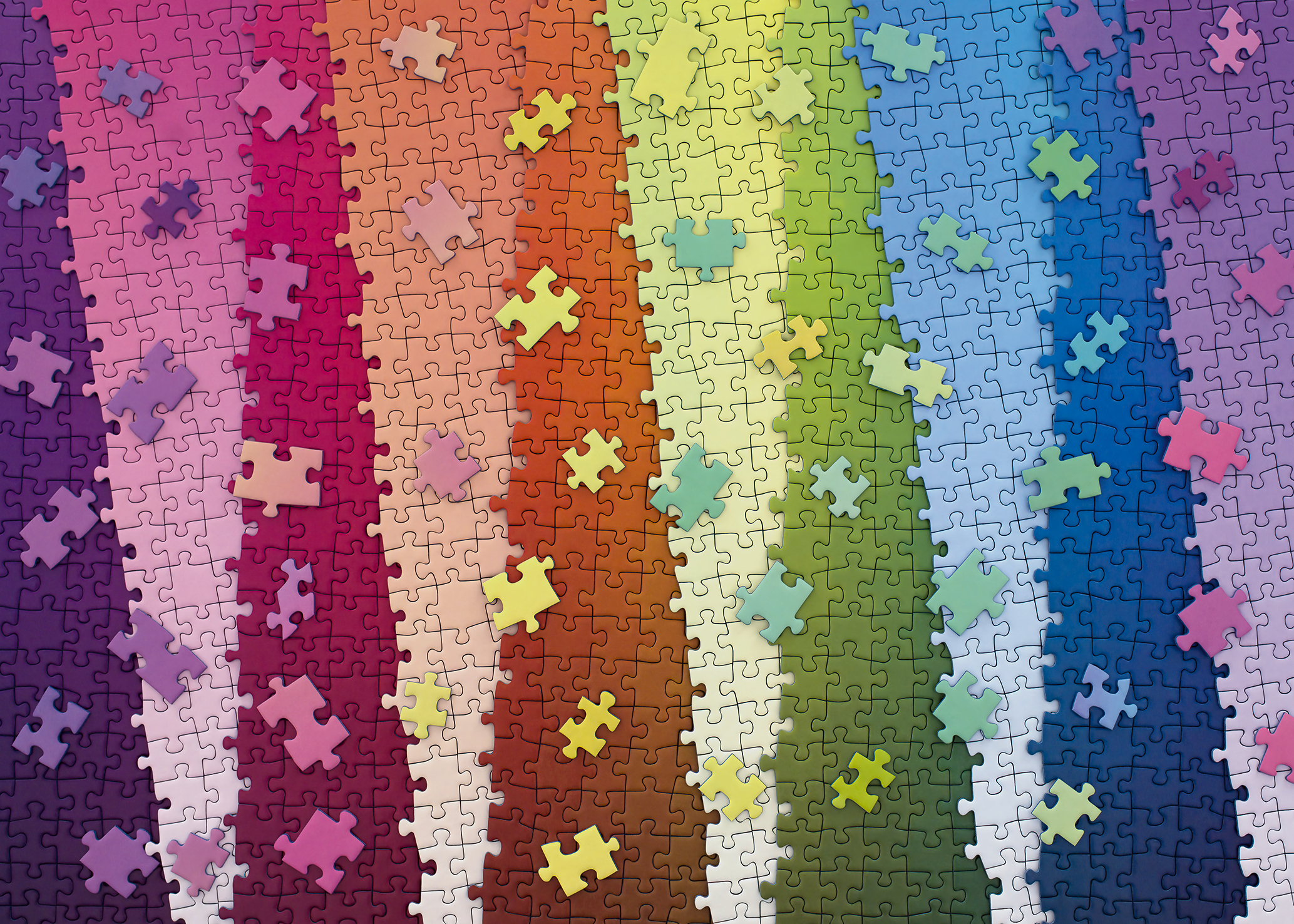 Colors Upon Colors - Karen Puzzles
